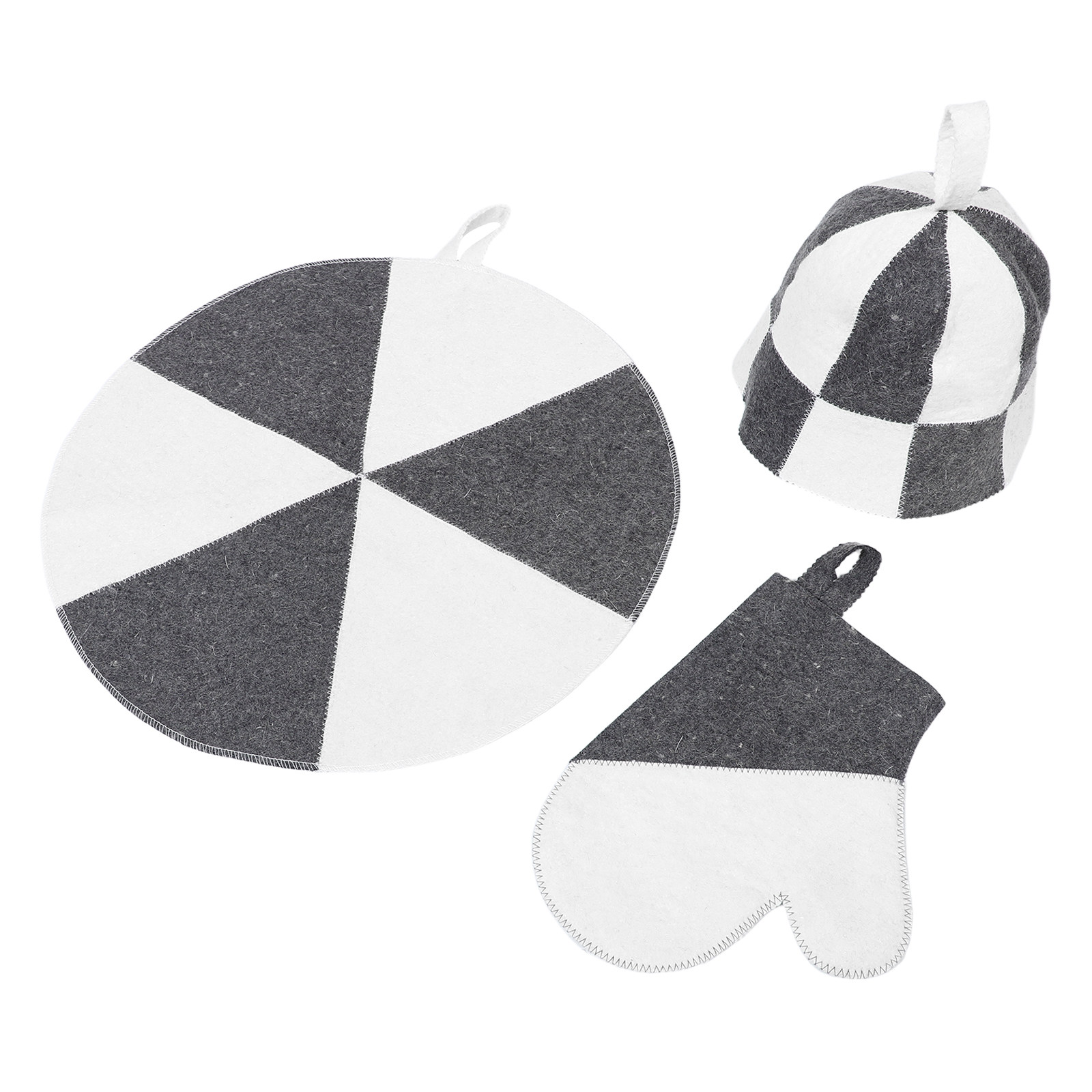 1Set Sauna Kit Felt Hat with M - Heat Resistant Glove reseña y precio