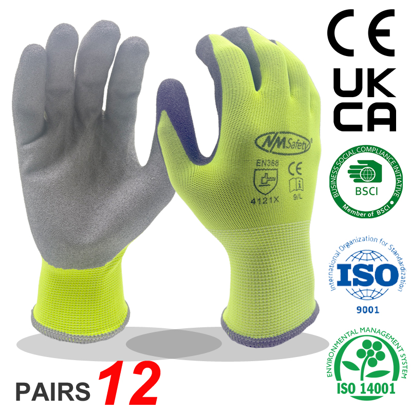 24Pieces/12 Pairs Garden Worki - Nitrile Mechanic Glove reseña y precio