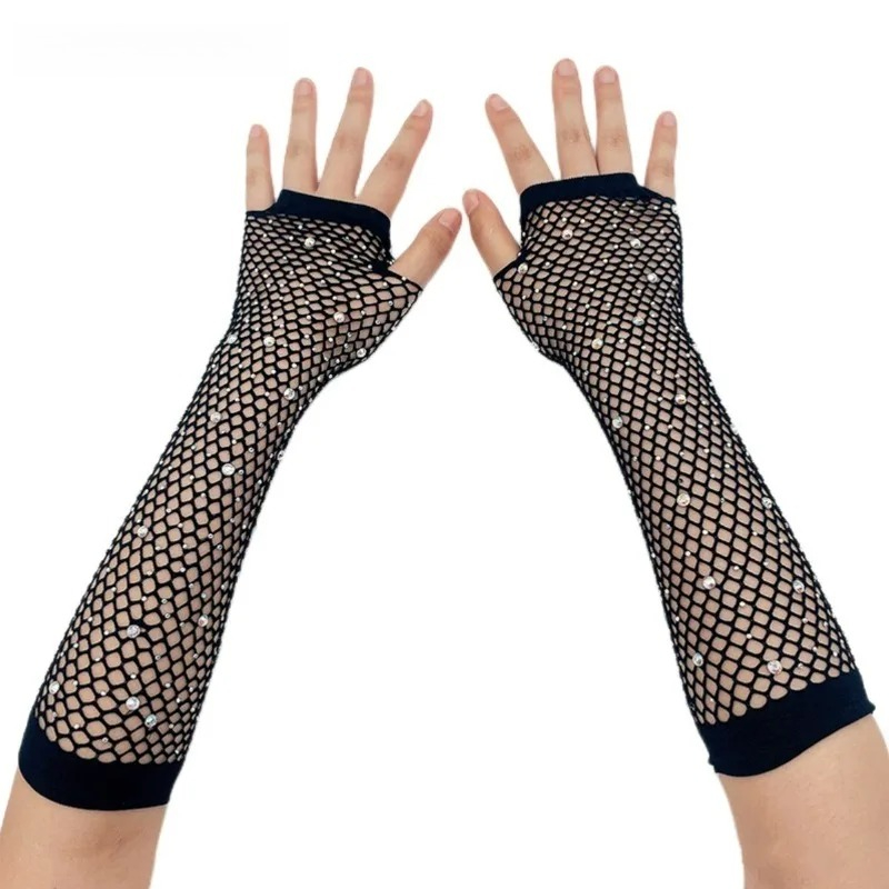 Wedding Breathable Fingerless  - Fingerless Glove Knit reseña y precio