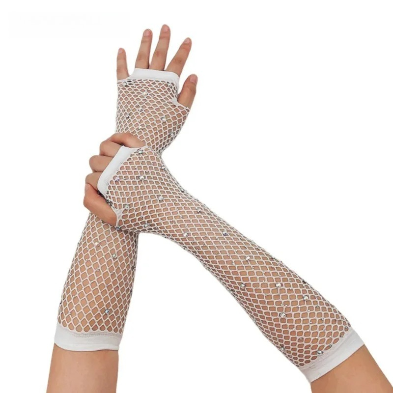 Wedding Breathable Fingerless  - Fingerless Glove Knit reseña y precio