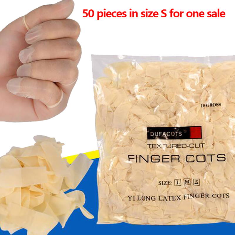 50pcs/pack Disposable Latex Fi - Latex Disposable Glove reseña y precio