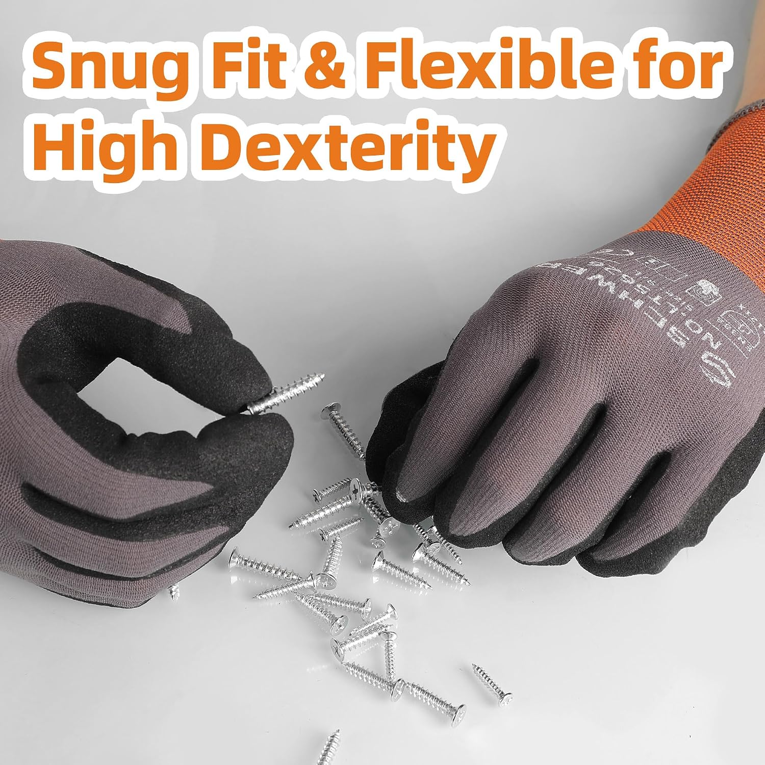 6 Pairs Heavy Duty Work Gloves - Cut Resistant Glove reseña y precio