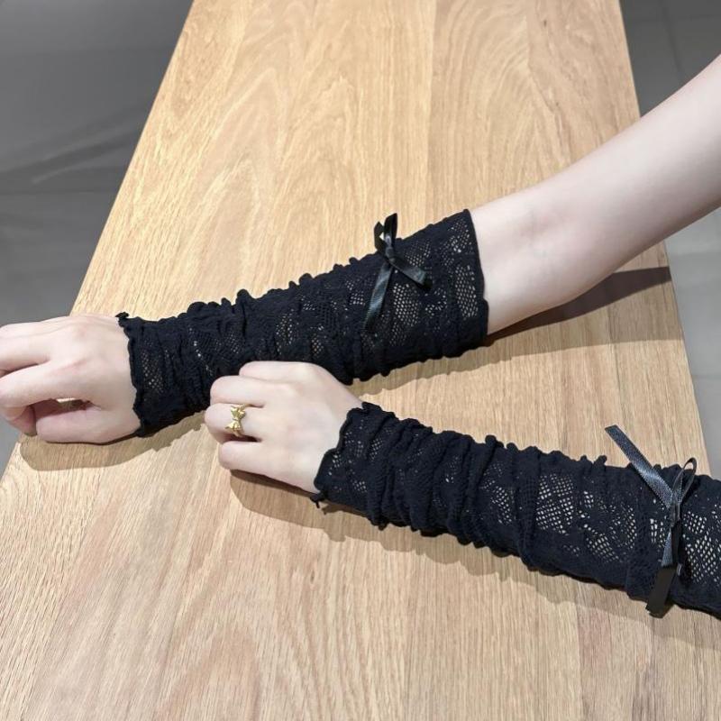 Women Gothic Mesh Fingerless G - Fingerless Glove Knit reseña y precio