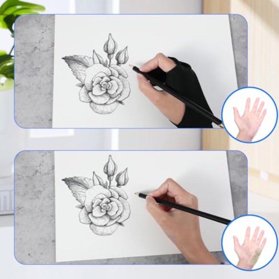 2 Pack Digital Drawing Glove R - Touchscreen Glove Capacitive reseña y precio