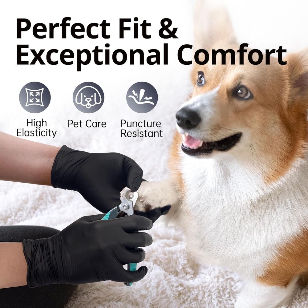 Disposable Nitrile Gloves - La - Latex Disposable Glove reseña y precio