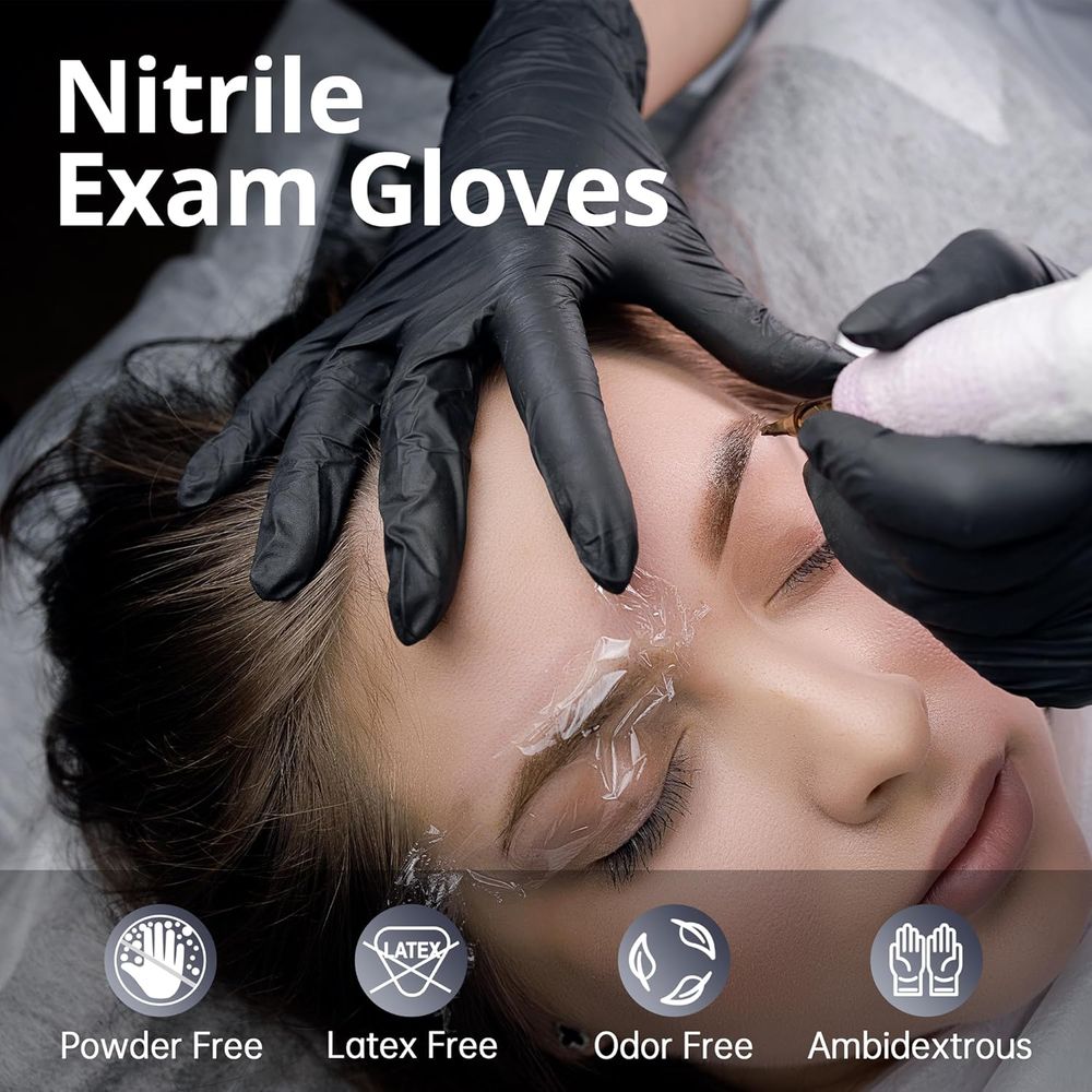 Disposable Nitrile Gloves - La - Latex Disposable Glove reseña y precio