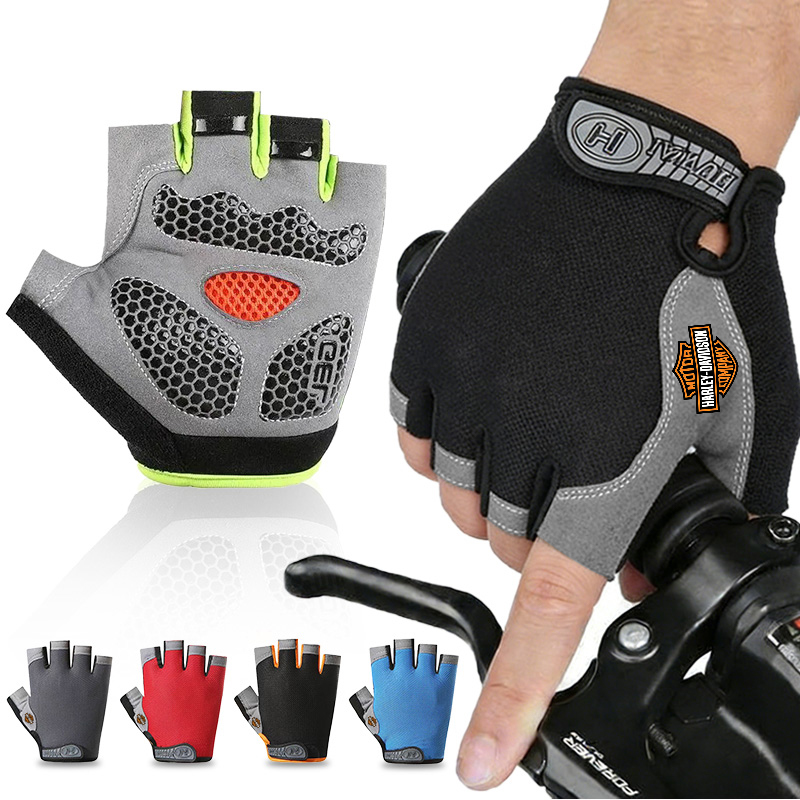 Half Finger Cycling Gloves Men - Cycling Glove Padded reseña y precio