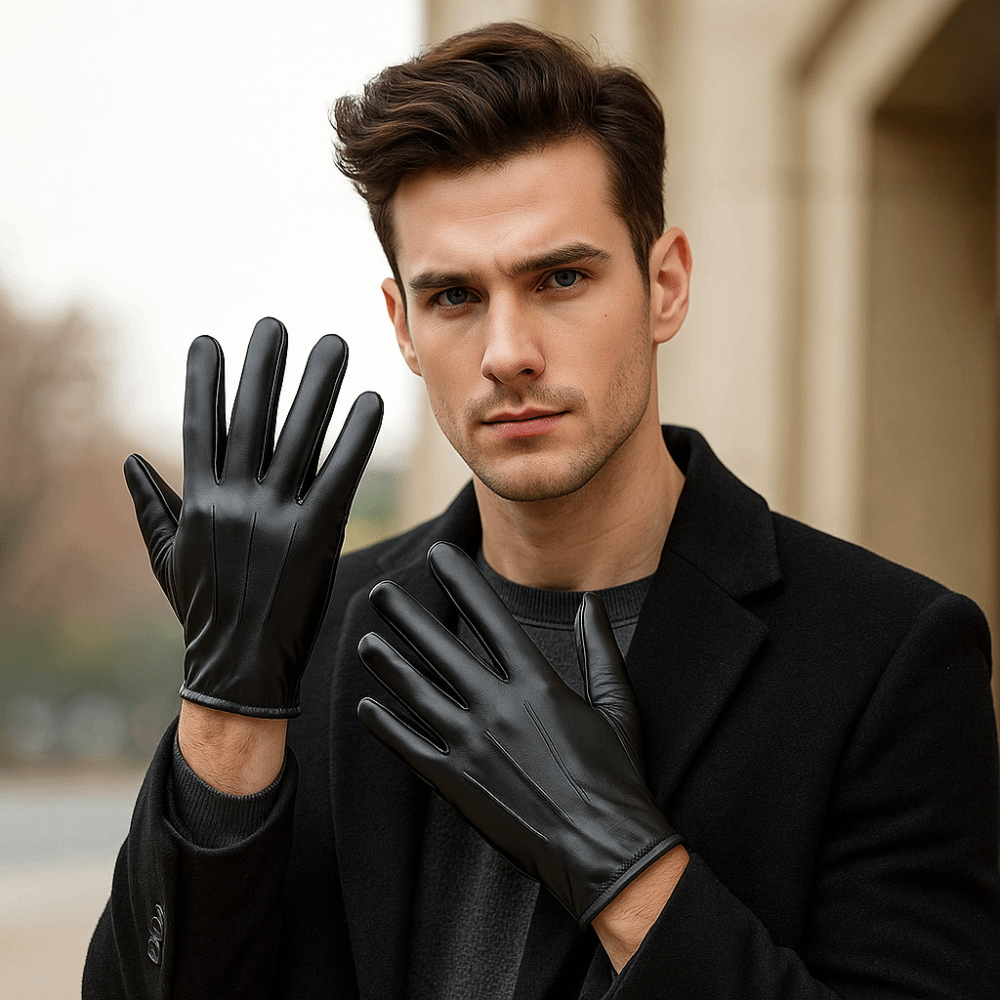 Fashion Black Driving Gloves P - Leather Driving Glove reseña y precio