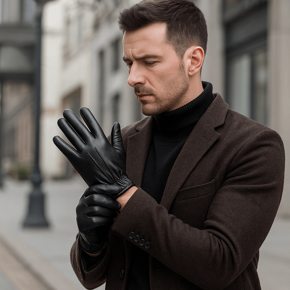 Fashion Black Driving Gloves P - Leather Driving Glove reseña y precio