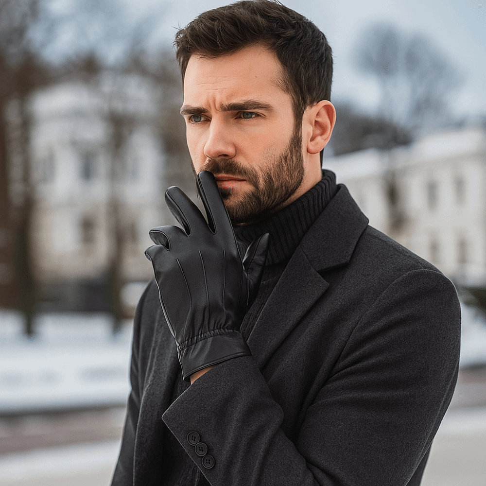 Fashion Black Driving Gloves P - Leather Driving Glove reseña y precio