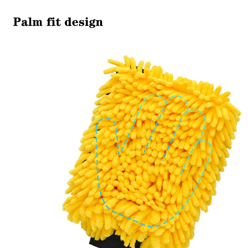 Large Microfiber Car Wash Mitt - Gardening Glove Waterproof reseña y precio
