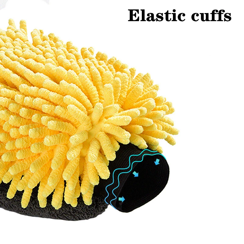 Large Microfiber Car Wash Mitt - Gardening Glove Waterproof reseña y precio