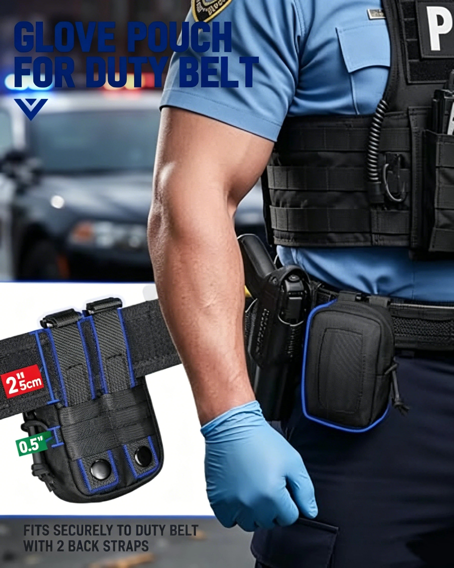 Disposable Glove Pouch MOLLE N - Latex Disposable Glove reseña y precio