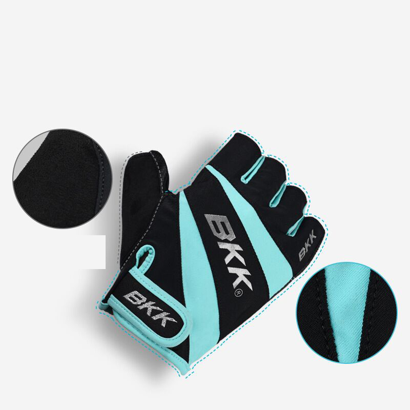 1 Pair BKK Fishing Gloves Half - Cycling Glove Padded reseña y precio