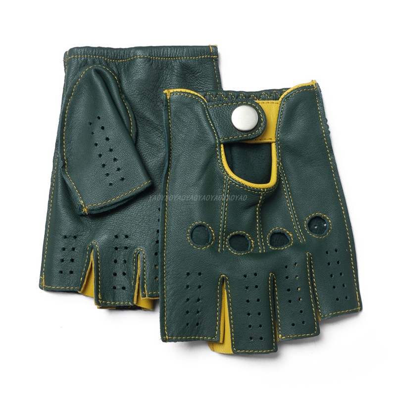 High Quality 2026 New Half Fai - Leather Driving Glove reseña y precio