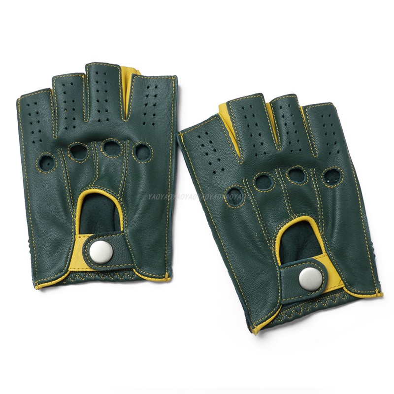 High Quality 2026 New Half Fai - Leather Driving Glove reseña y precio
