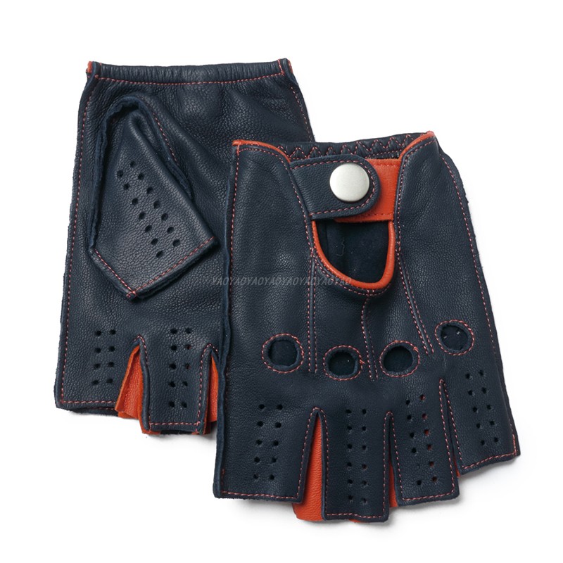 High Quality 2026 New Half Fai - Leather Driving Glove reseña y precio