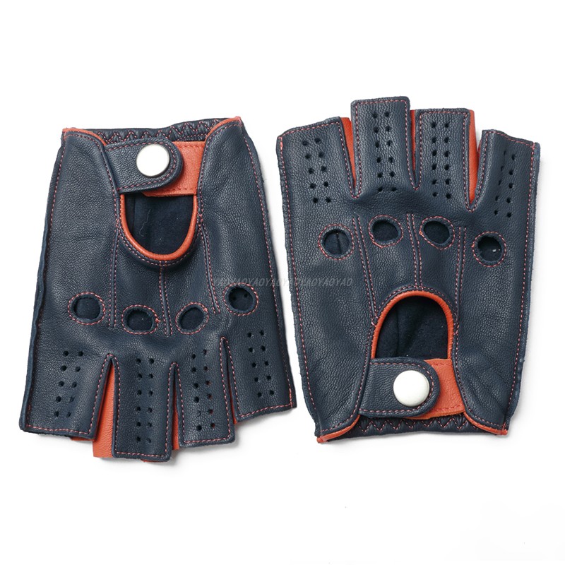 High Quality 2026 New Half Fai - Leather Driving Glove reseña y precio