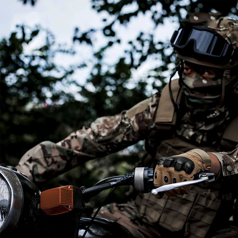 Tactical Cycling Gloves Men Wo - Motorcycle Glove Knuckle reseña y precio