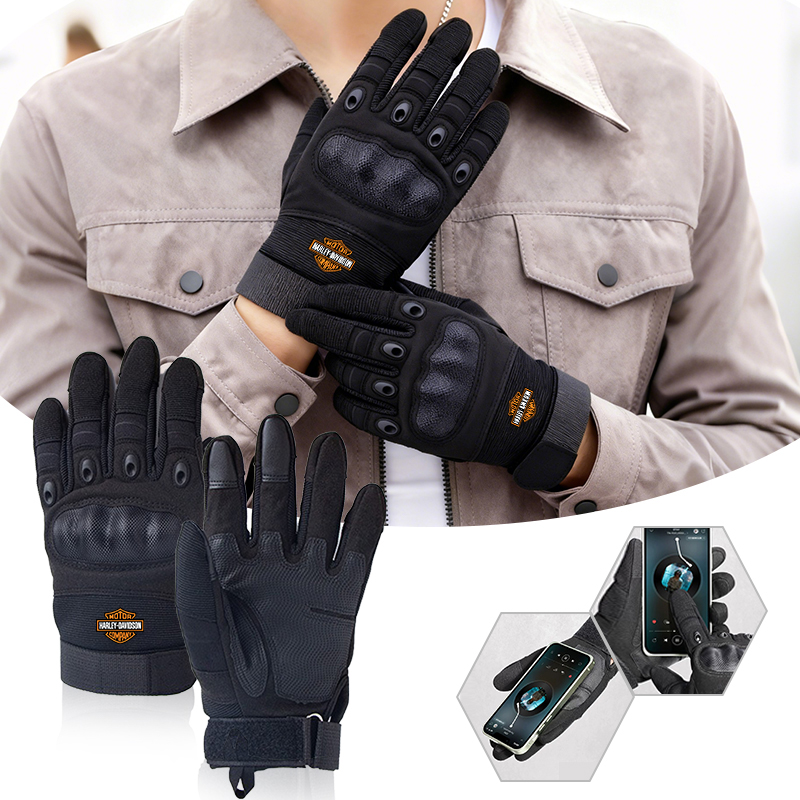 Genuine Leather Motorcycle Glo - Leather Driving Glove reseña y precio